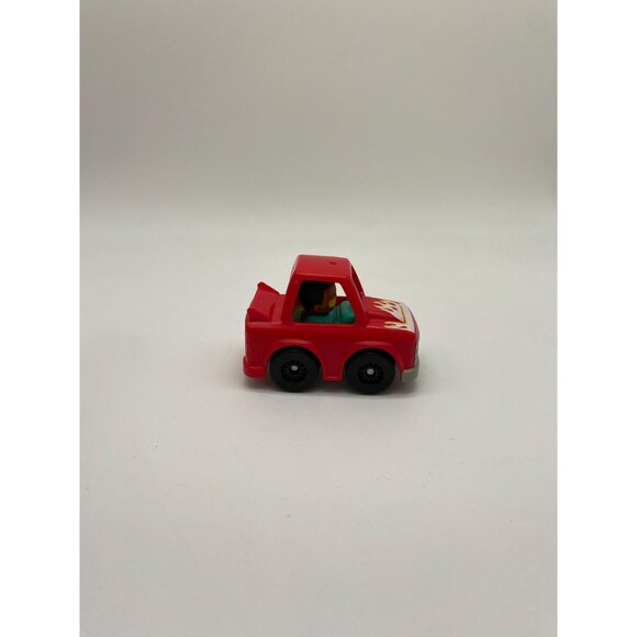 Fisher-Price Little People Wheelies Red Truck with Flames: Preschool Pretend Pla - Picture 4 of 7